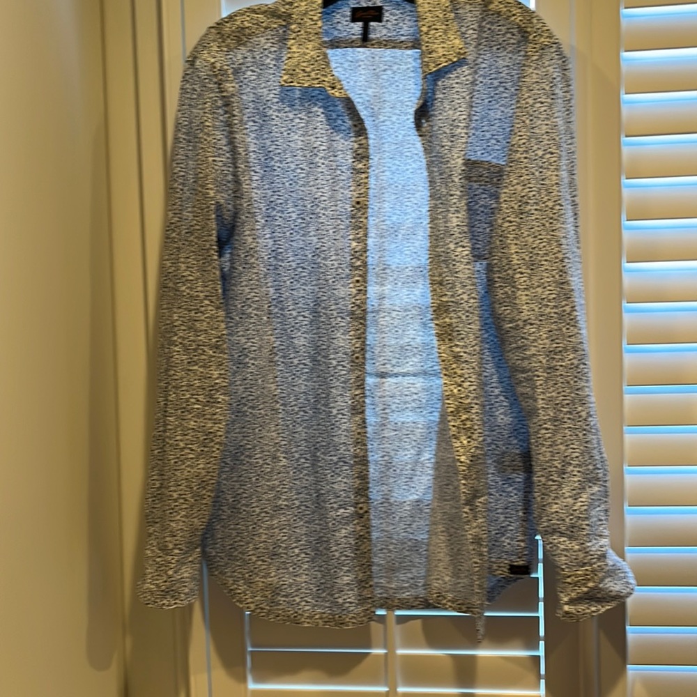 Men’s button down.